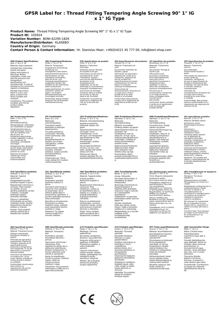 Menetes idom temperöntvény könyökcsatlakozó 90° 1" belső menet x 1" belső menet kúpos típus-1