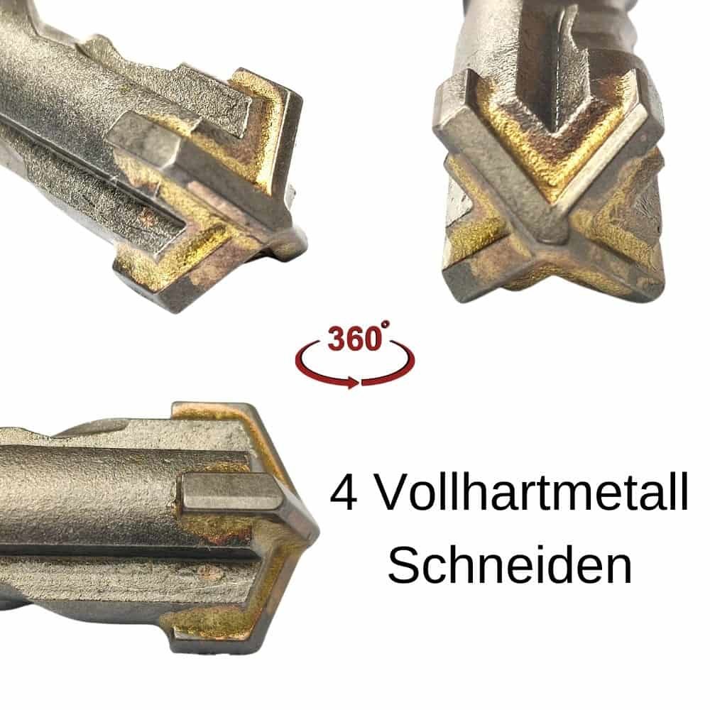 Kalapácsfúró SDS-PLUS 4-vágó Ø 5,0mm x 110mm hossz-1