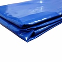 kék 650 g/m² PVC 3 x 5m (15m²) ponyva-0