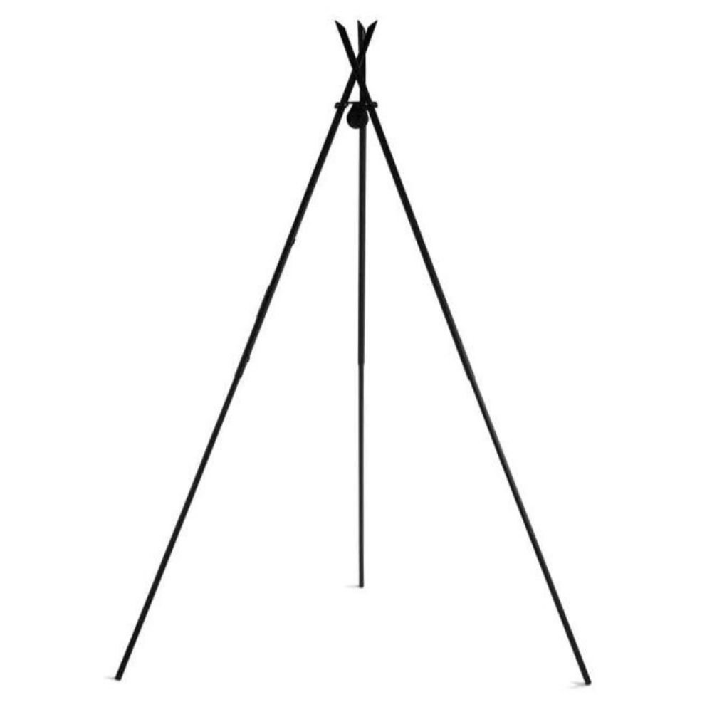 Forgó grill „TIPI“ 210 cm + Grillrács 50 cm rozsdamentes acélból-0