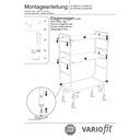 Magas polcos kocsi 3 polccal 250 kg típus S + EasySTOP-1