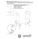 Dupla homlokfali kocsi 500 kg M típus + EasySTOP-0