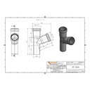 HTsafeEA Elágazás DN/OD 32/32 67 fok-1