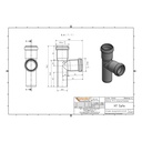 HTsafeEA Elágazás DN/OD 32/32 88,5 fok-1