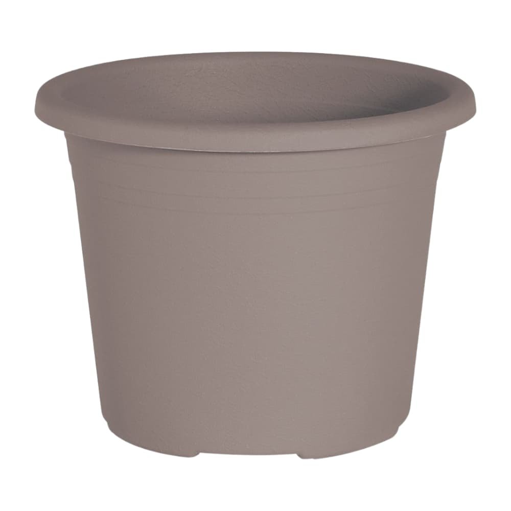 CYLINDRO virágcserép kb. Ø 40 cm / 21,5 liter - taupe