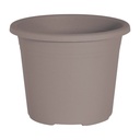 CYLINDRO virágcserép kb. Ø 40 cm / 21,5 liter - taupe