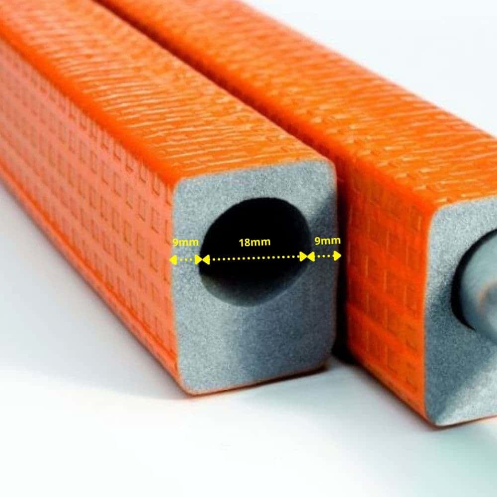 EXZENTROFLEX® Compact 2m Ø 18 mm 9 mm szigetelés