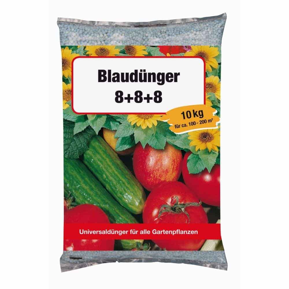 Blaudünger 8+8+8 NPK 10 kg Trágya kb. 100-200m²