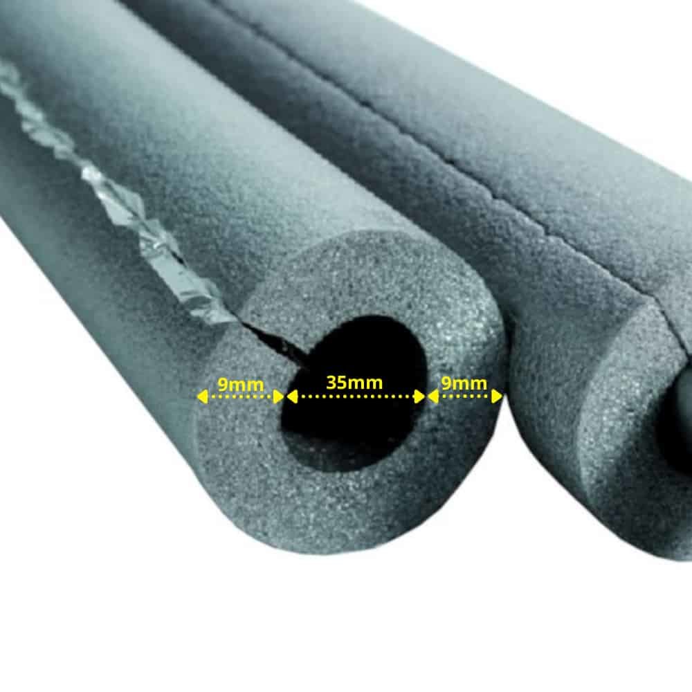 CLIMAFLEX® XT 2m szigetelőcső Ø 35 mm x 9 mm szigetelés öntapadós