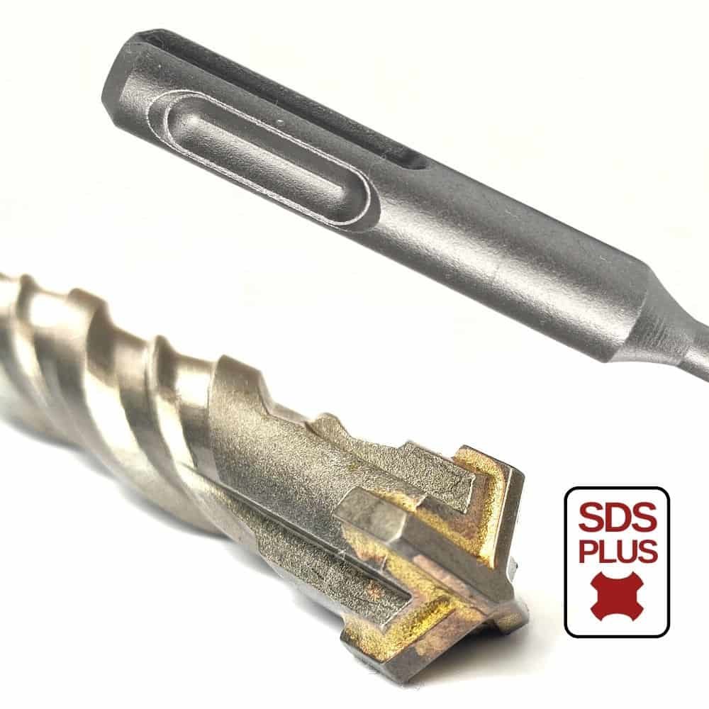 Kalapácsfúró SDS-PLUS 4-vágó Ø 6,0mm x 210mm hossz