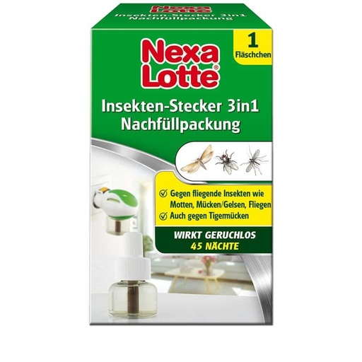 [BONI-3904] NEXA LOTTE® rovarriasztó 3 az 1-ben (utántöltő) 35 ml